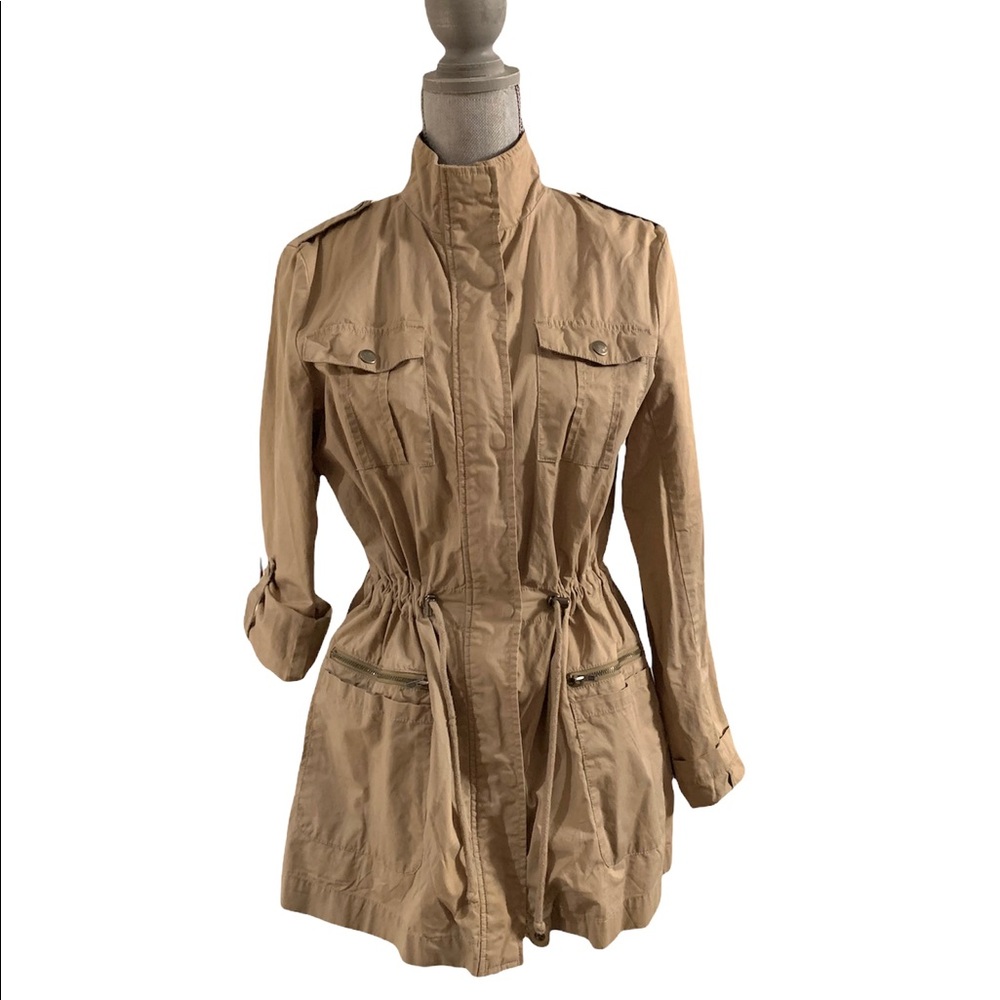 Roots Tan Windbreaker